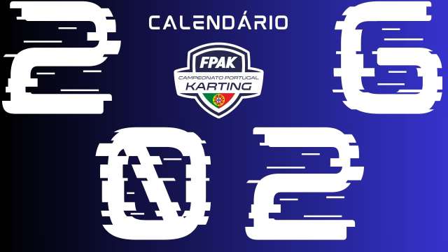 Calendário 2026 Campeonato Portugal de Karting

1 de Março - Winter Cup Portugal - Viana do Castelo;

7 e 8 de Março - CPK 1 - Viana do Castelo
25 e 26 de Abril - CPK 2 - Portimão
30 e 31 de Maio - CPK 3 - Castelo Branco
18 e 19 de Julho - CPK 4 - Baltar
5 e 6 de Setembro - CPK 5 - Braga

13, 14 e 15 de Novembro - Taça de Portugal - Bombarral