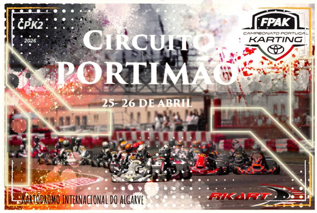 Rumo a Portimão! 🏁

Faltam apenas algumas semanas para o fim-de-semana mais aguardado de abril!

#cpkarting #ondenascemcampeoes #portimao