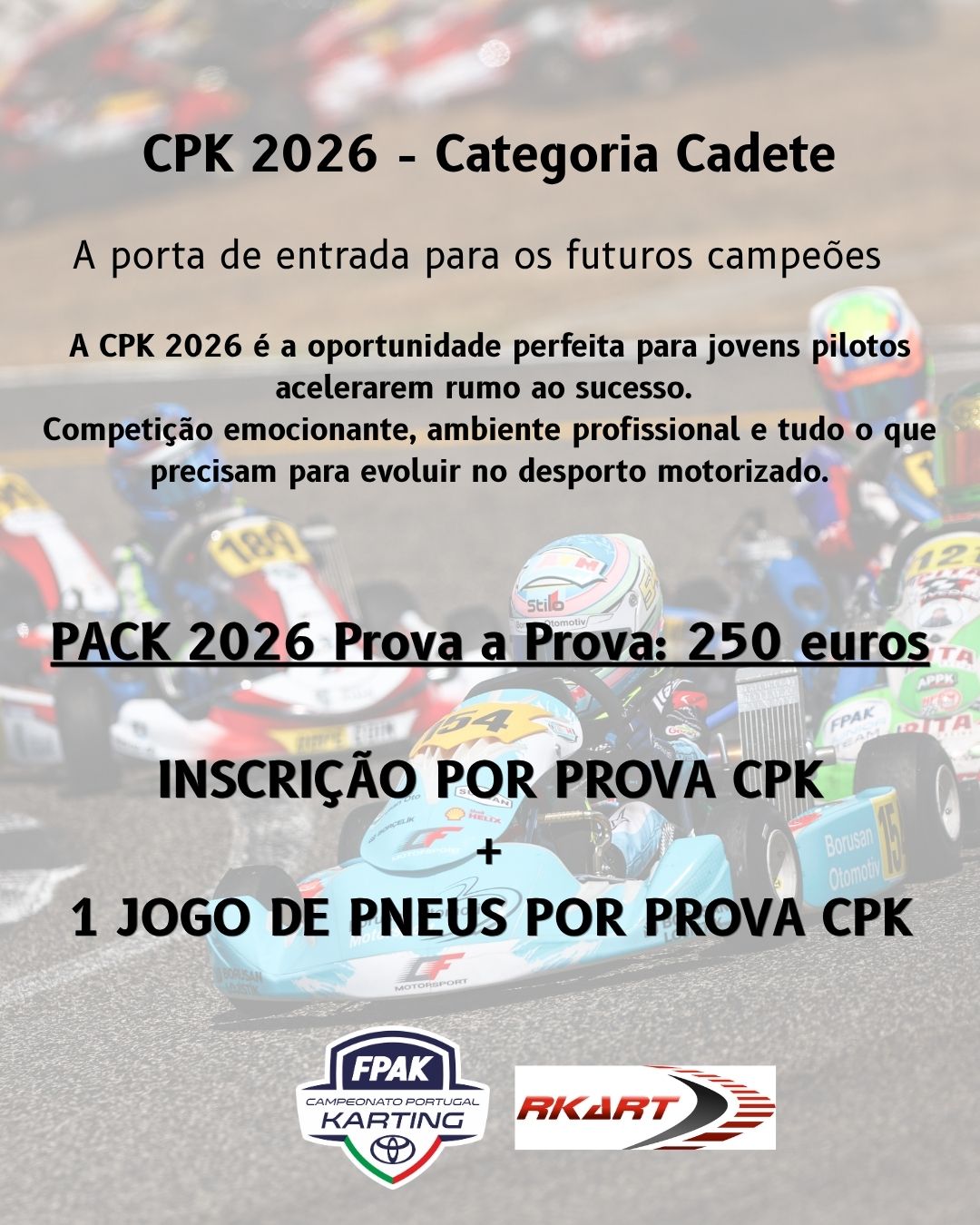 Inscrições para a prova de Portimão que acontece dias 25 e 25 de abril!

mom-system.com/race/riakart1775813218/

 #CampeonatoPortugalKarting #DesportoMotorizado #CPKarting #Pilotos #OndeNascemCampeoes #Portimao #Categorias