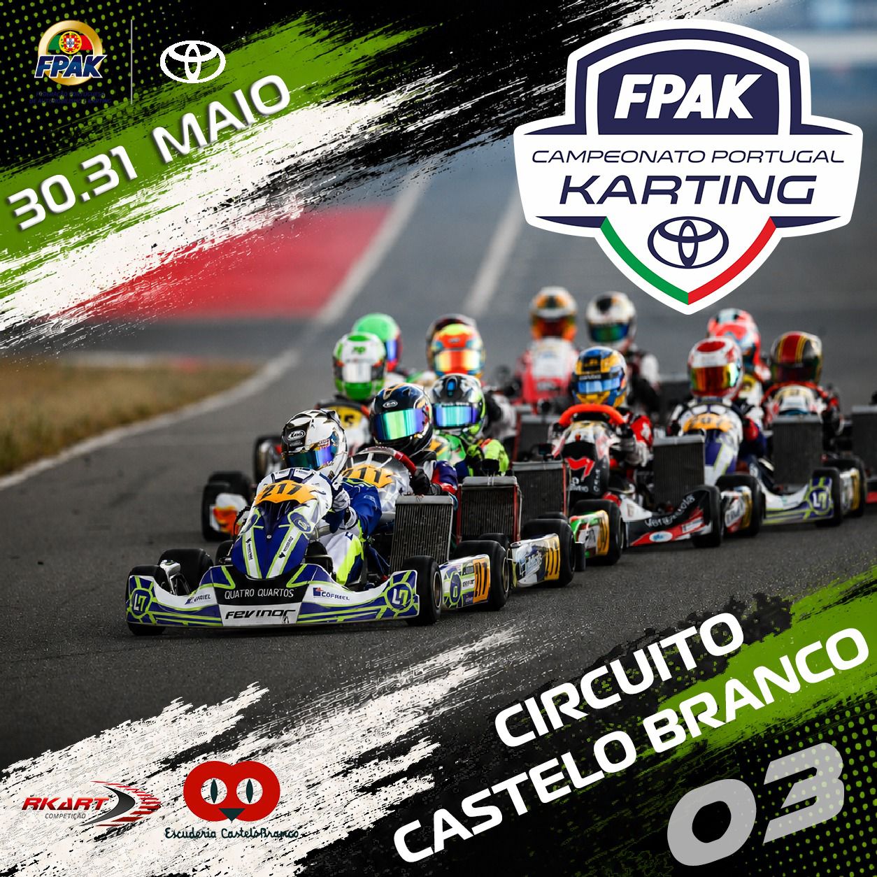Já te podes inscrever na prova CPK de Castelo Branco, que acontece nos dias 30 e 31 de maio!

mom-system.com/race/riakart1778591169/

Esperamos por ti! 🏁🏎🏅

 #CPKarting #Pilotos #OndeNascemCampeoes #Categorias #CampeonatoPortugalKarting #CasteloBranco #DesportoMotorizado #Familias